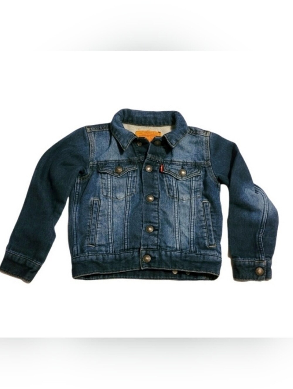 Levi's Soft Denim Trucker Jacket Sz 5 Reg (4-5yrs)